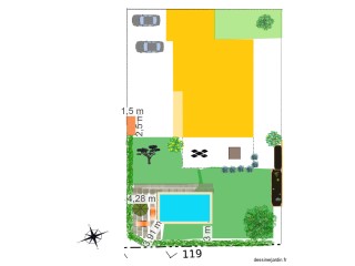 projet piscine plan cadastre finale