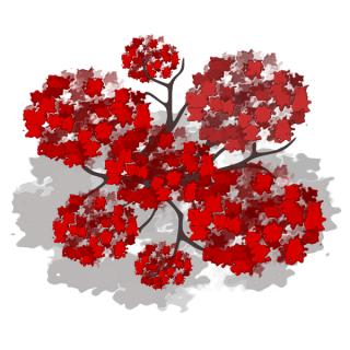 Arbre rouge 2