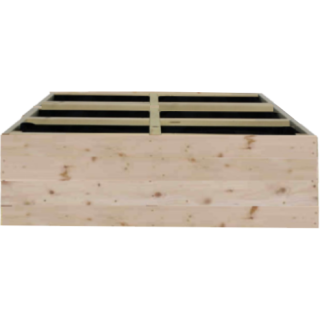 Carré potager palette