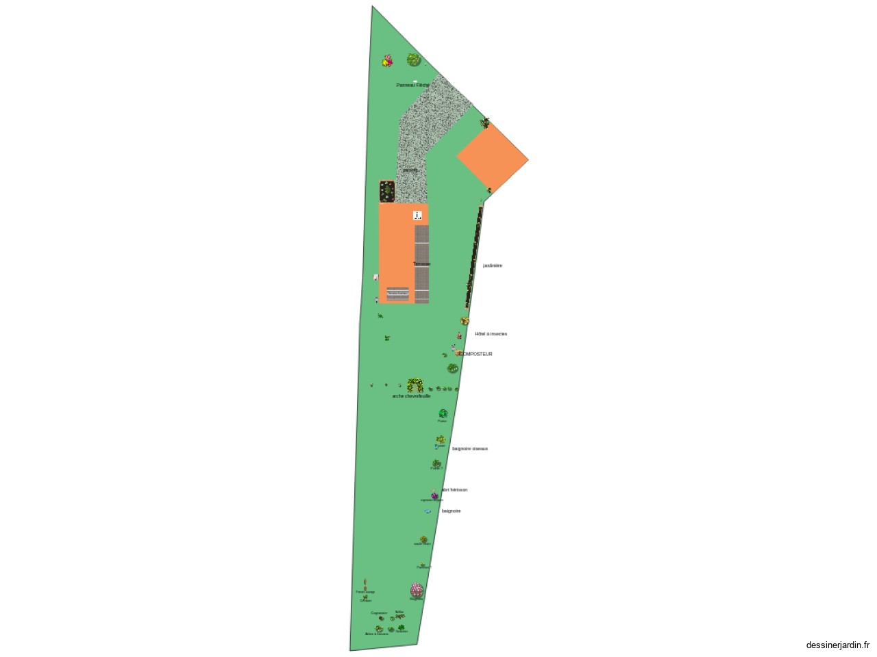 jardin le chai - projet