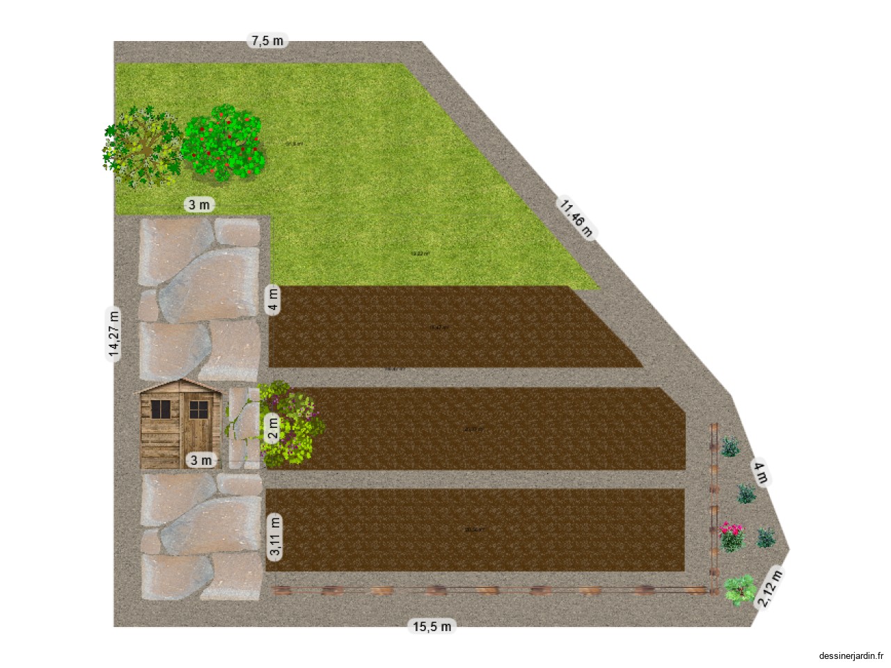 Jardin porcelaine