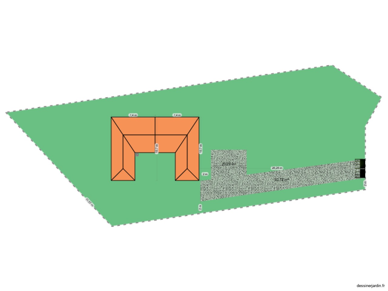 emplacement du bâtiment 