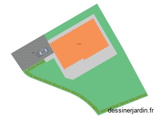 plan de masse piscine + abris initial