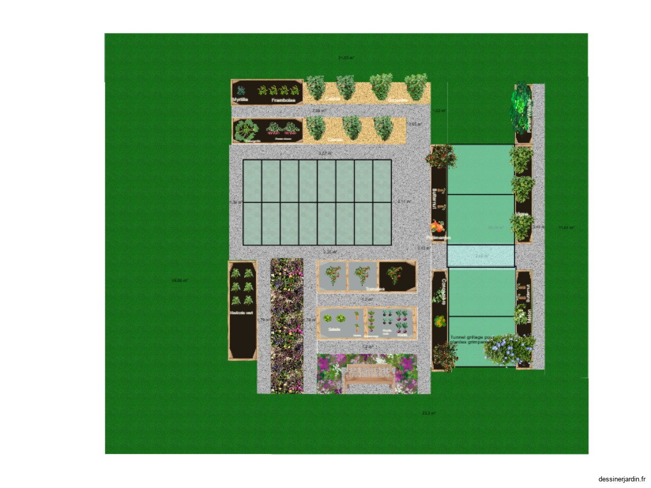 Potager 2026 - serre 1