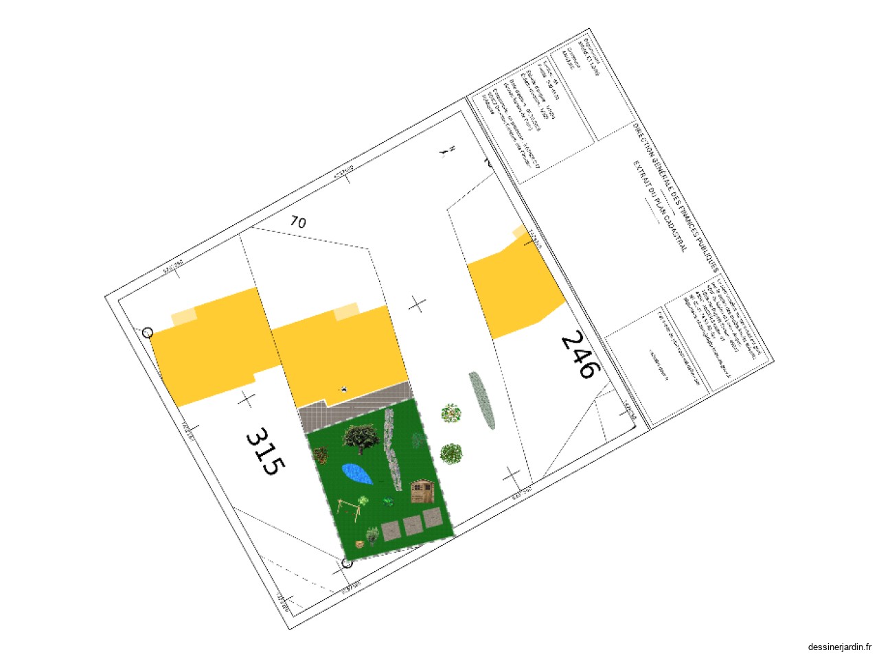 Maison jardin