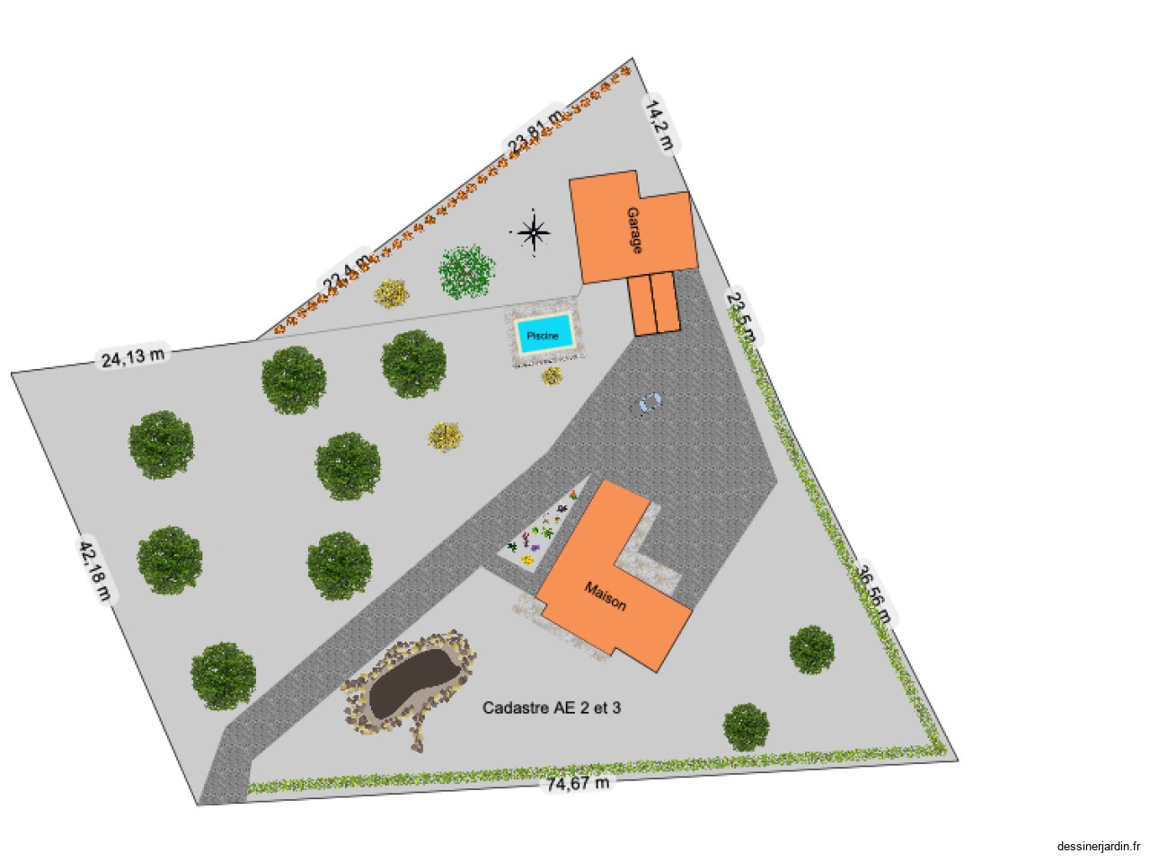Plan Maison  Fresnes 1