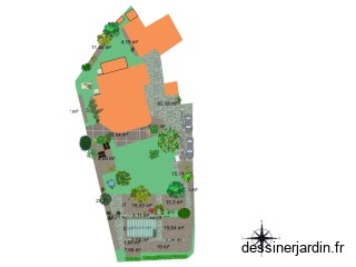 plan maison site dessiner jardin 3