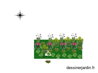 Parterres devant Chateau 