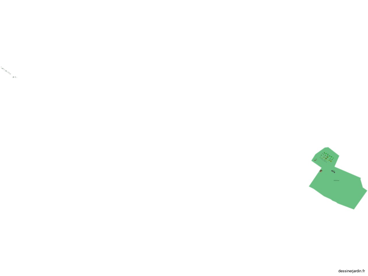 Verger et futur jardin foret