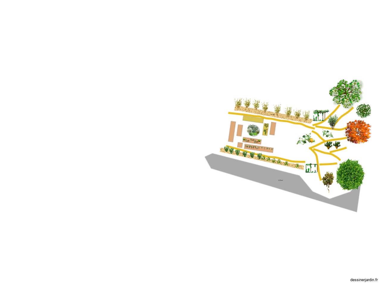 Plan jardin forêt Kathlyne