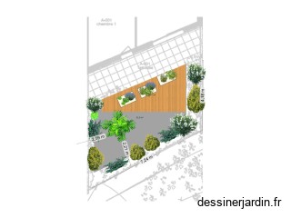 Jardin Carlini avec terrasse