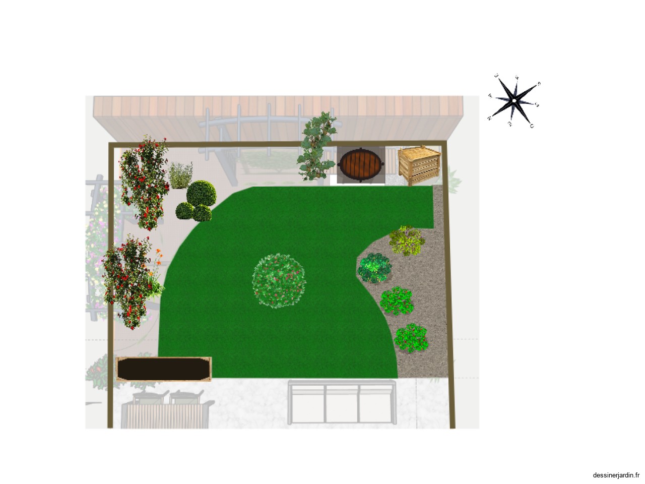 jardin potager ornement 