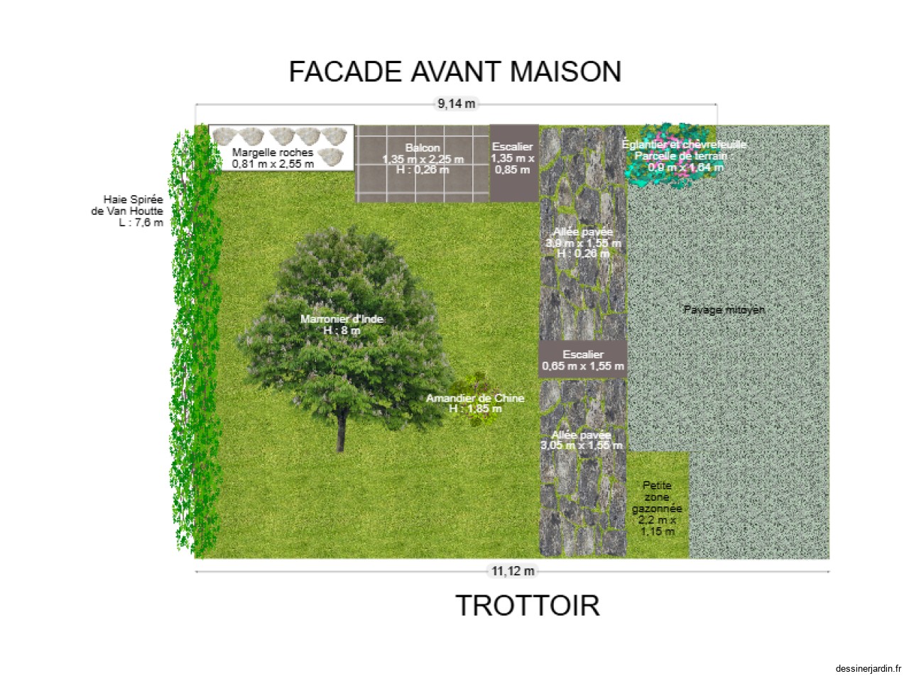 Plan cour avant