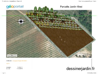 Projet Jardin foret Domaine Lacoste