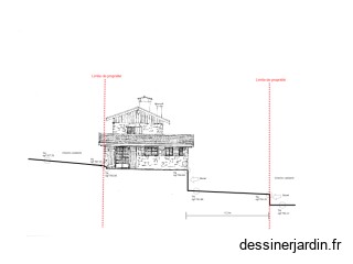 PLAN FACADE EXISTANT SUD OUEST