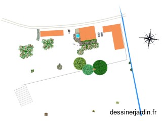 Plan detaillé Terasse maison
