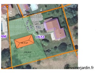 Plan aménagement parcelle