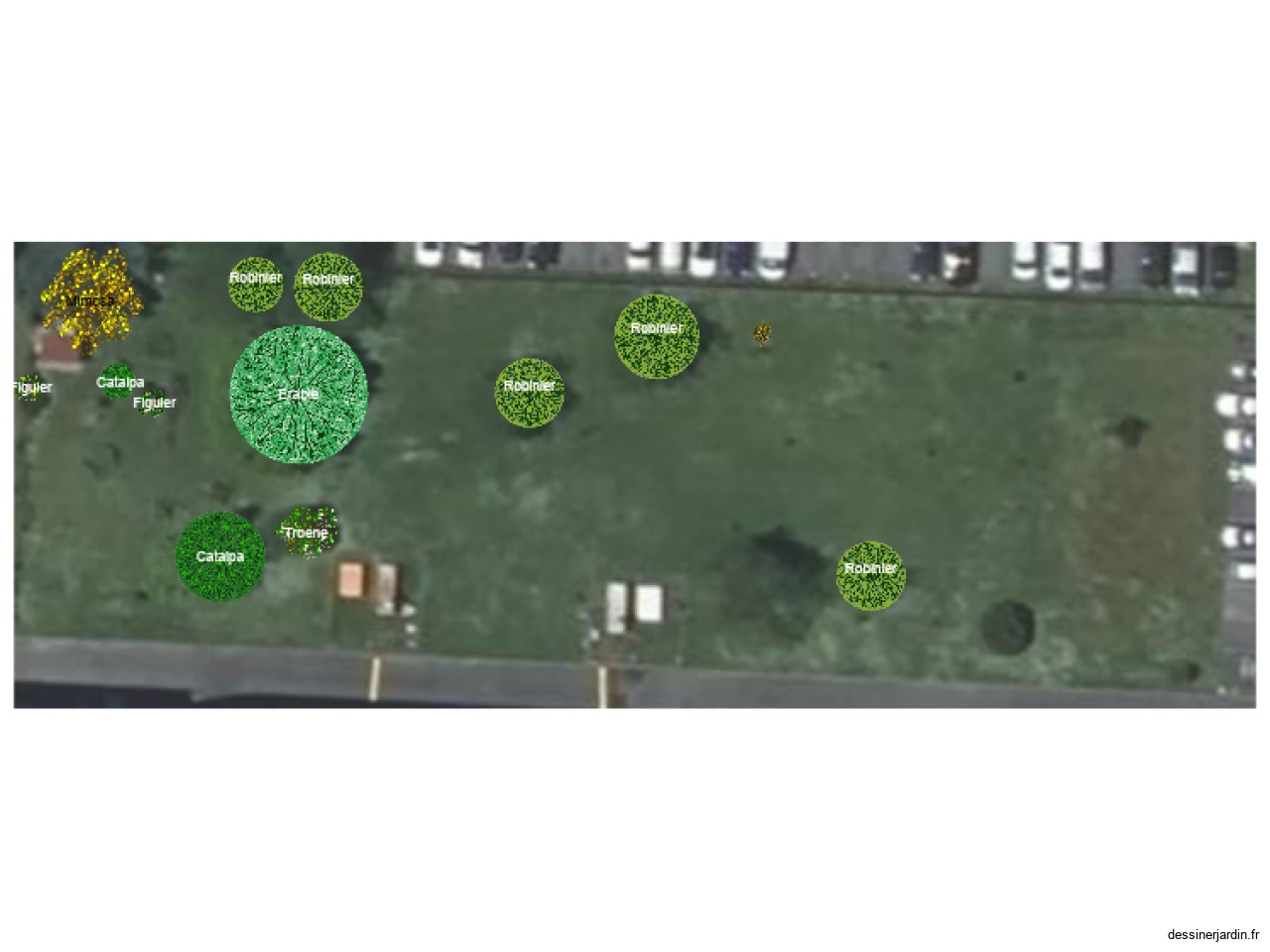 Jardin r&eacute;sidence des violettes