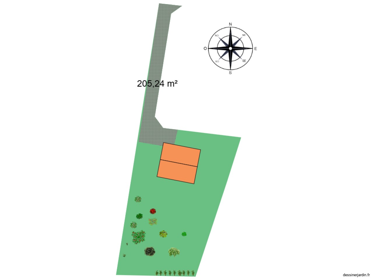 début plan