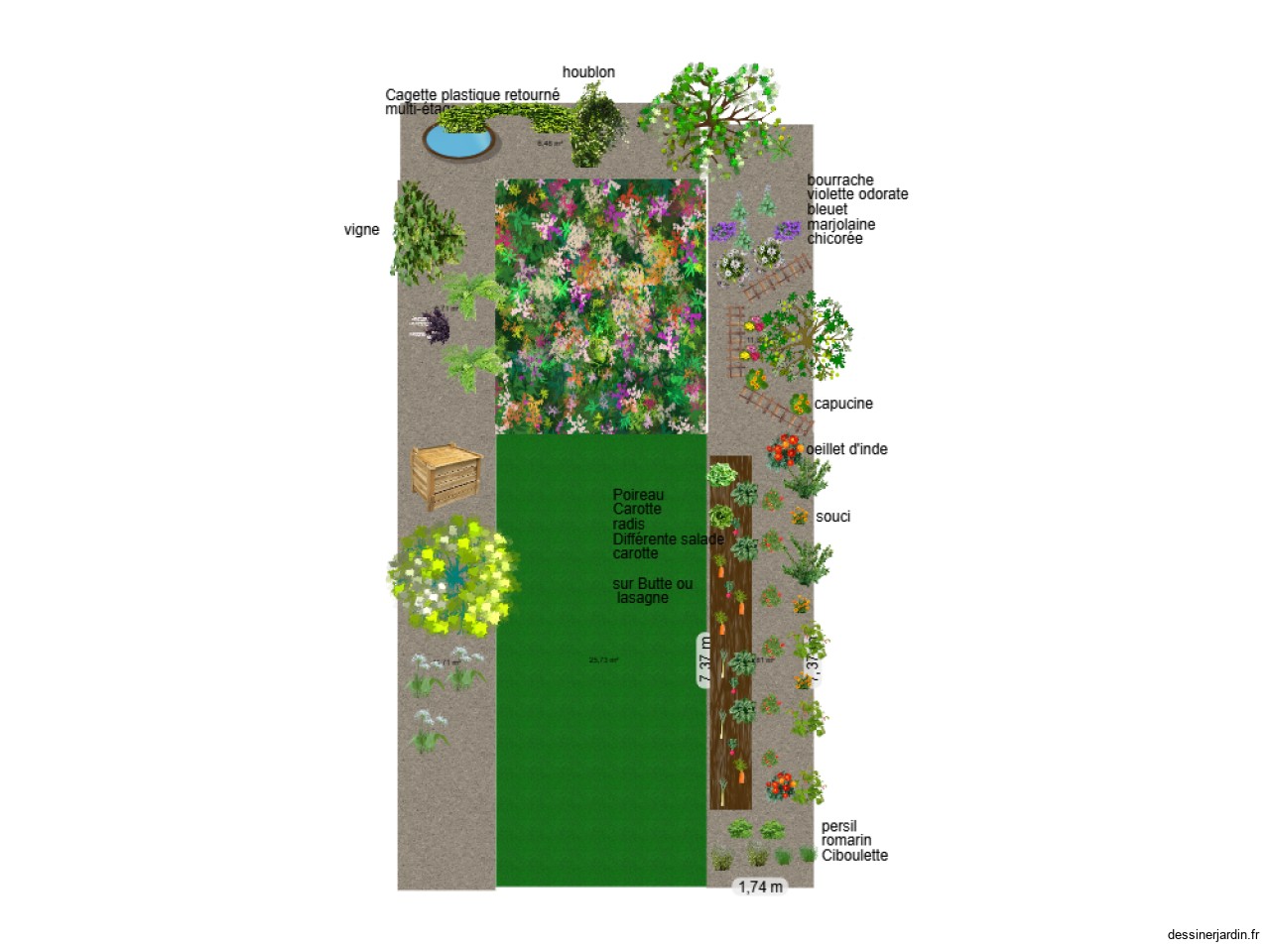 jardin camille H
