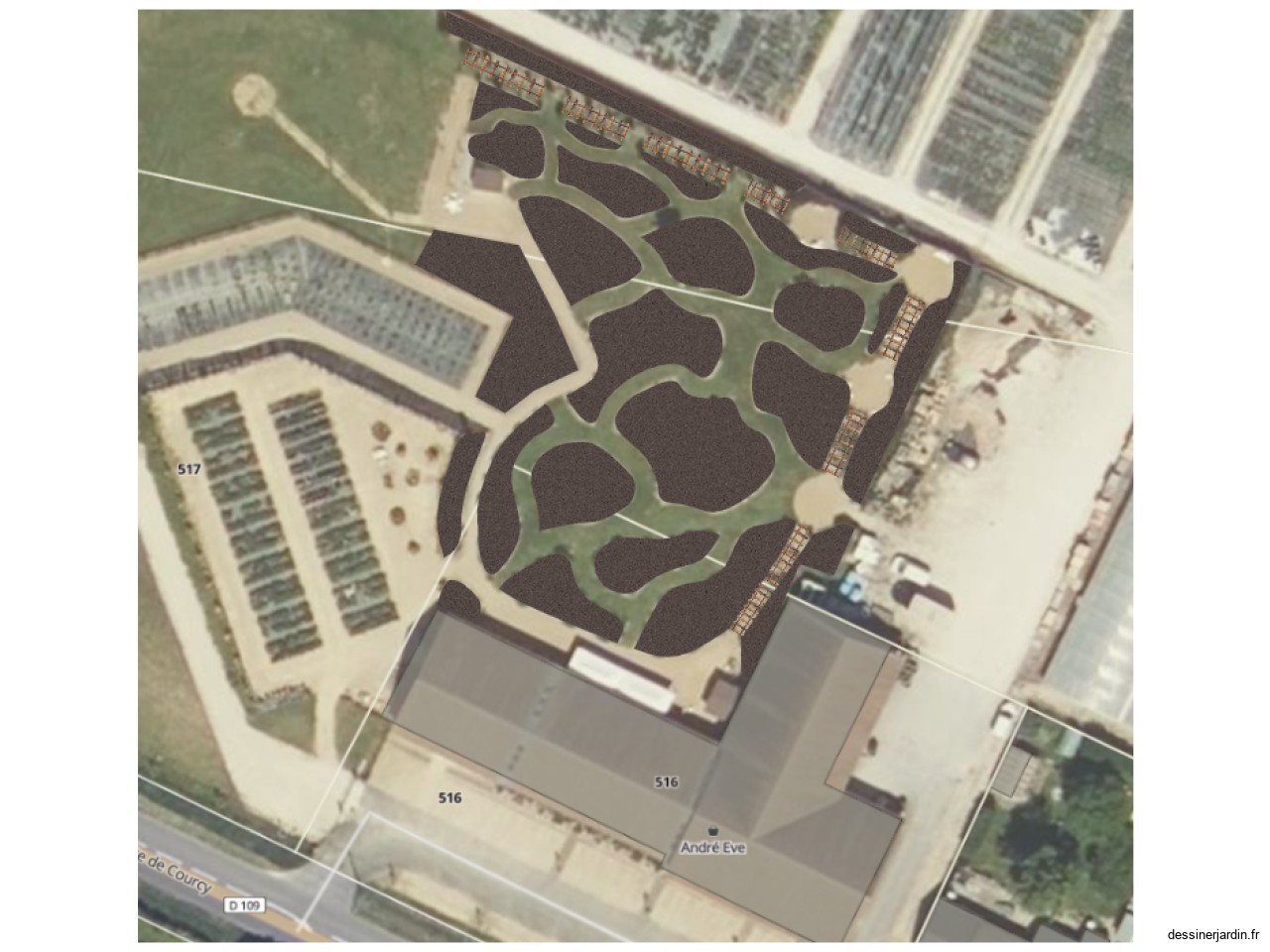jardin andre eve avec fond