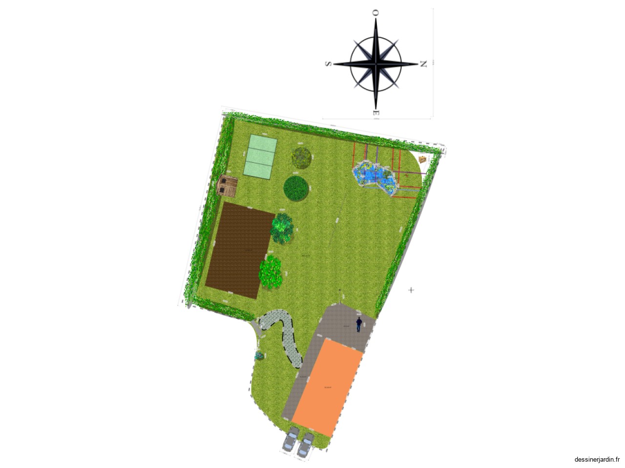 plan cadastrale maison