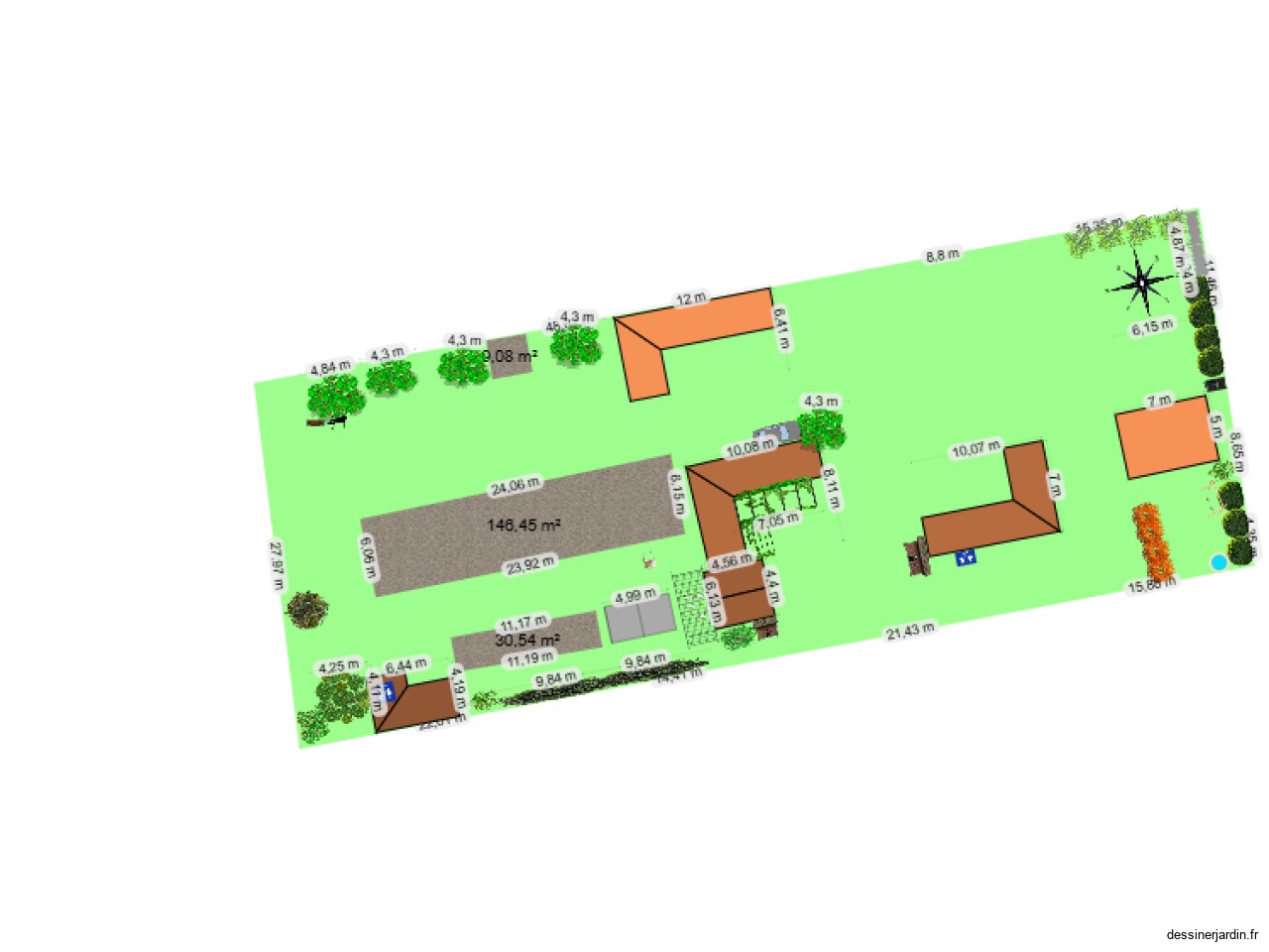 champ horticole essai