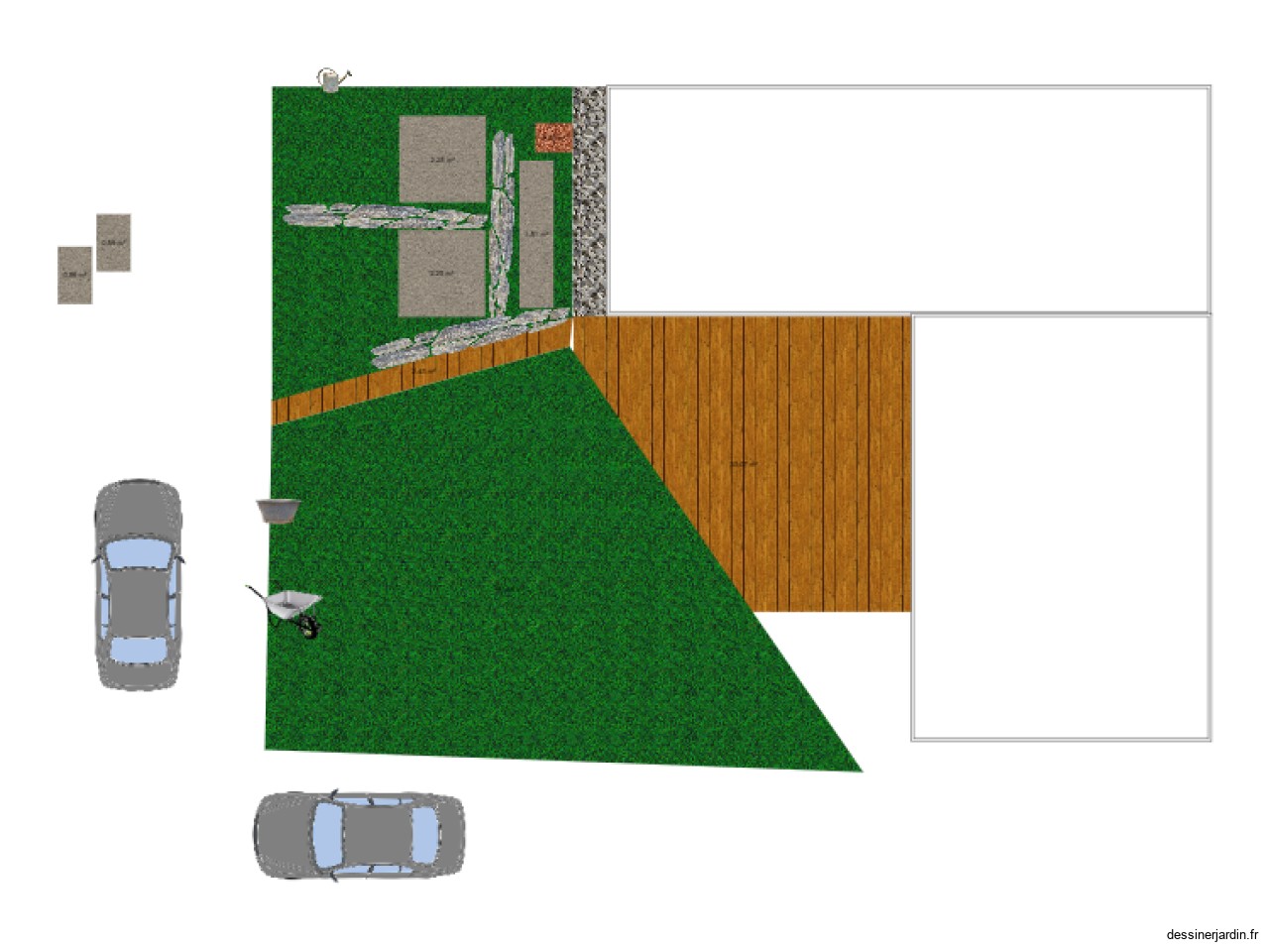 Potager de la maison de Hura