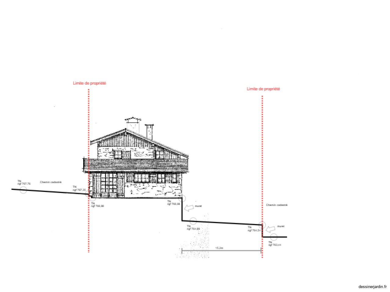 PLAN FACADE PROJET SUD OUEST