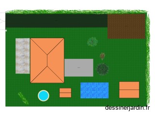 Jardin grand papi et grand mamie