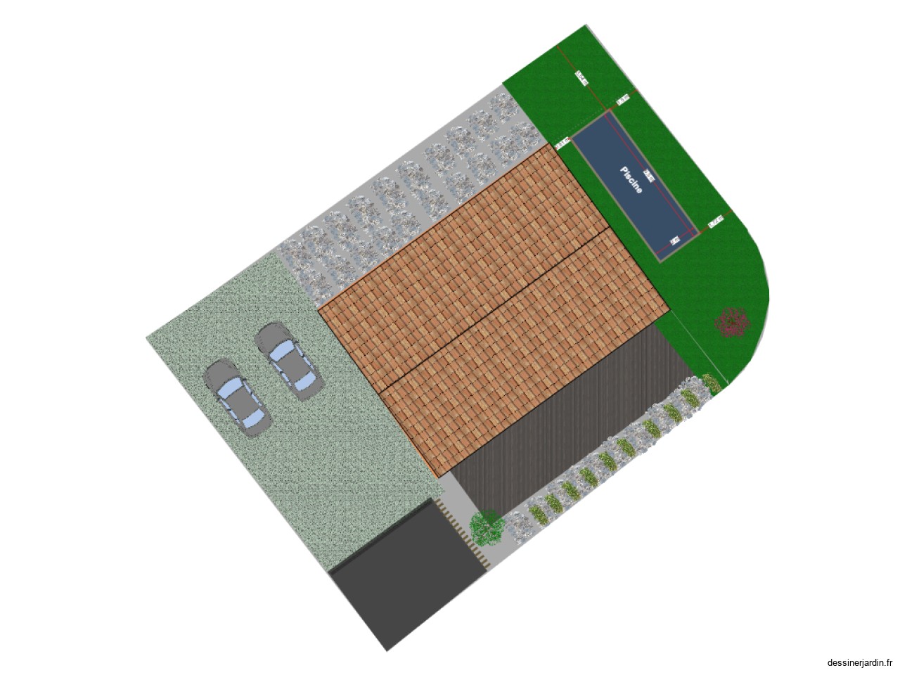 Maison piscine
