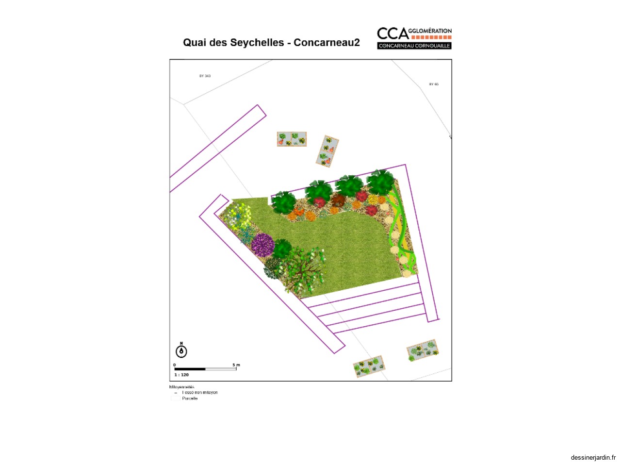 Plan quai des Seychelles
