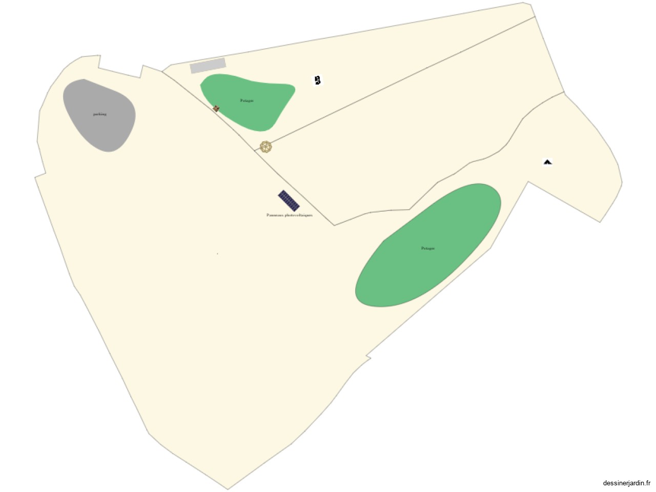 projet h&eacute;bergement insolite plan 1