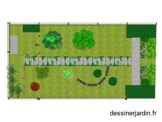 Fond du jardin  - projet
