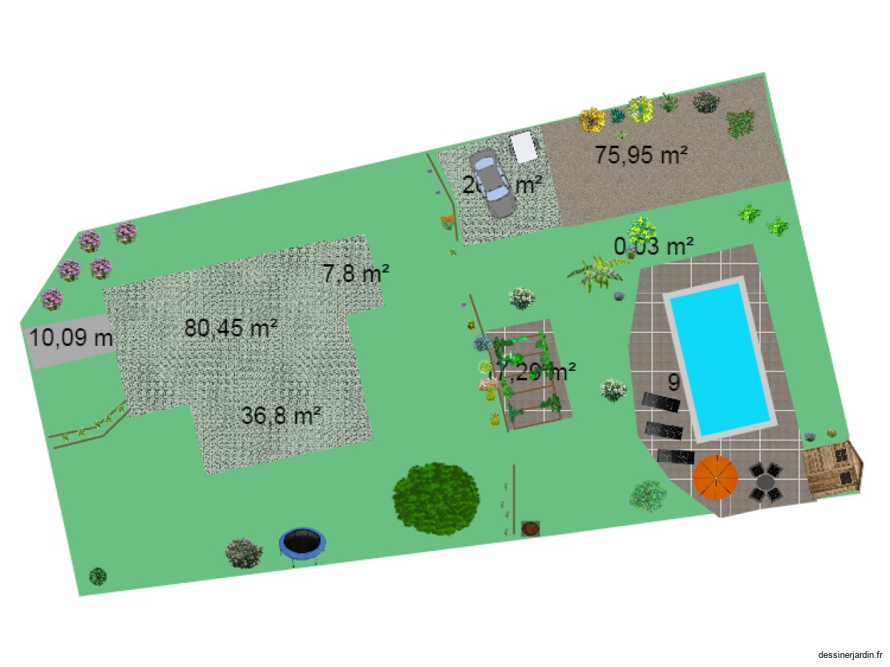  jardin piscine