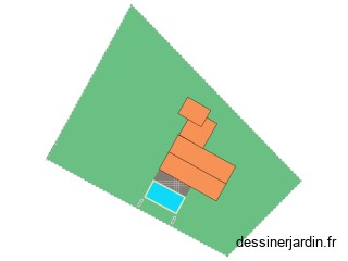 Plan de masse piscine ROUANE