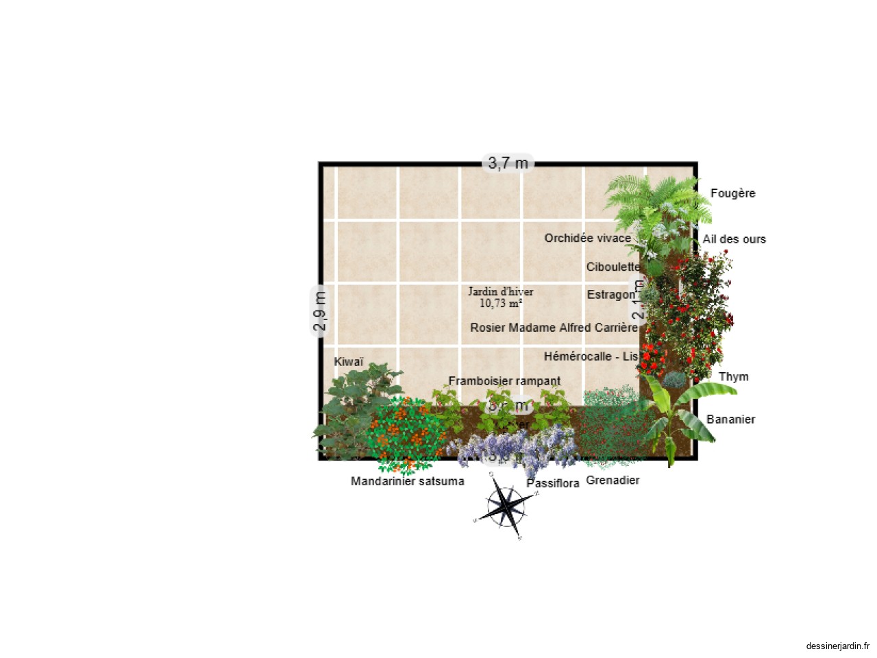 Jardin d'hiver Abbé de l'Epée