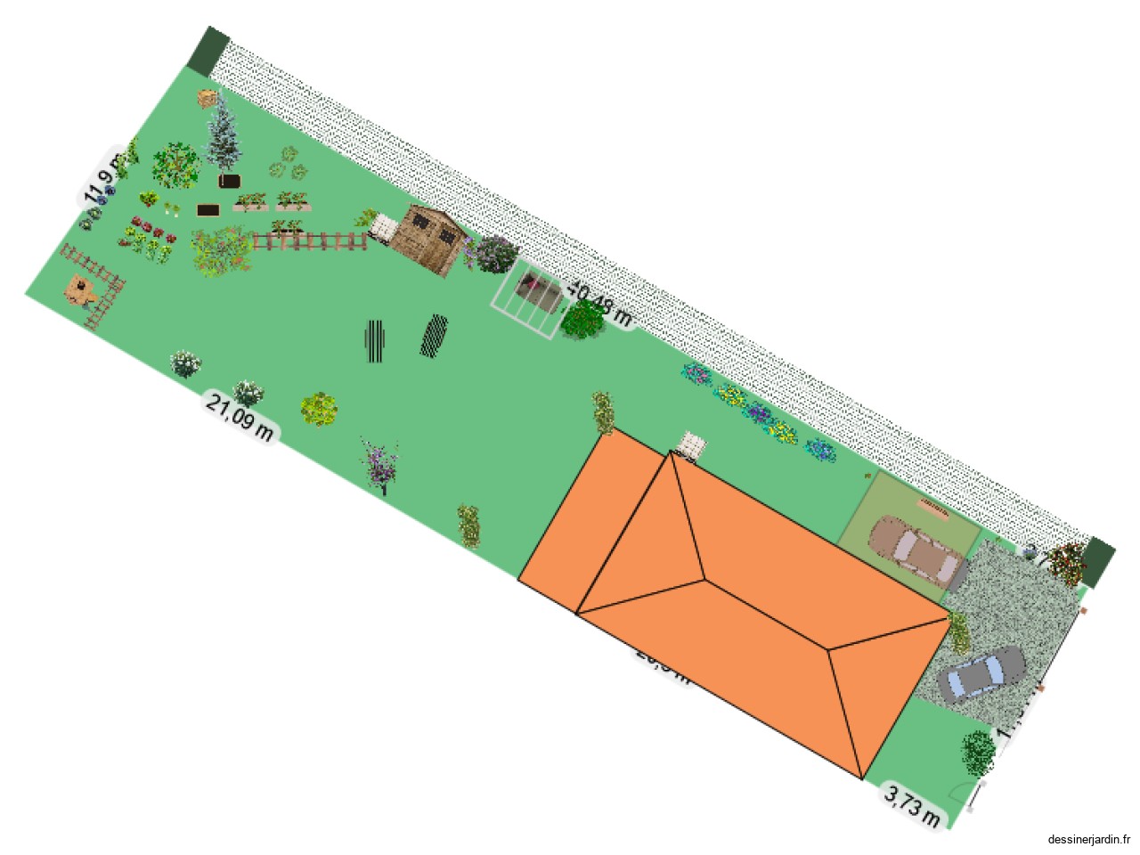 projet aménagement jardin