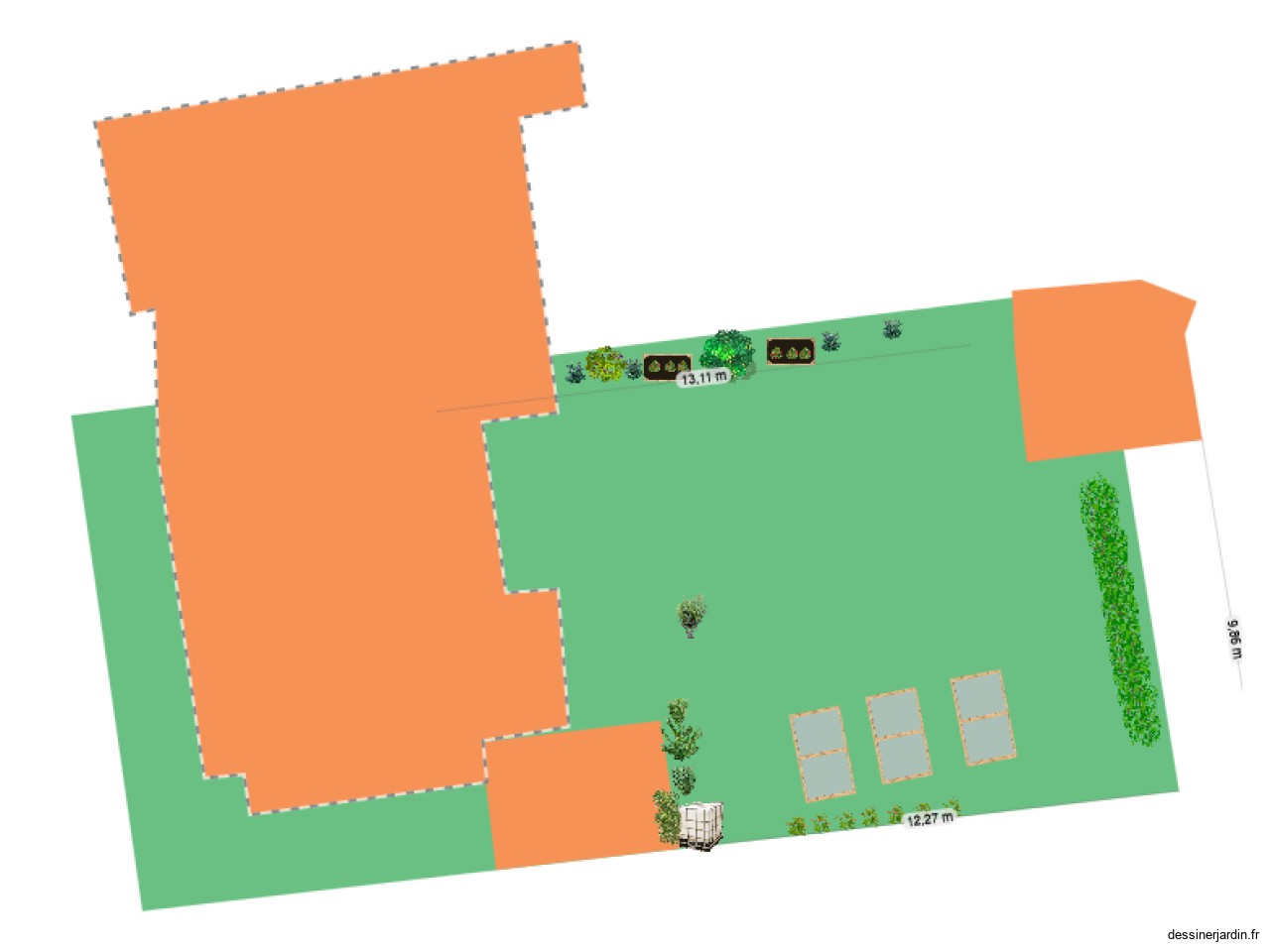 Ebauche jardin