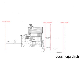 Plan facade projet sud est