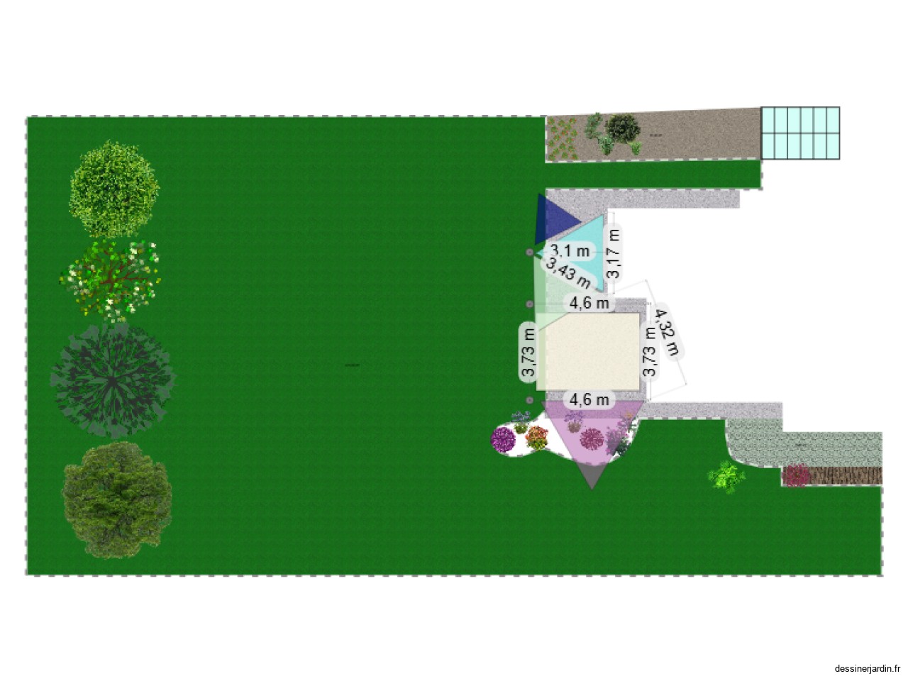 Plan de masse maison