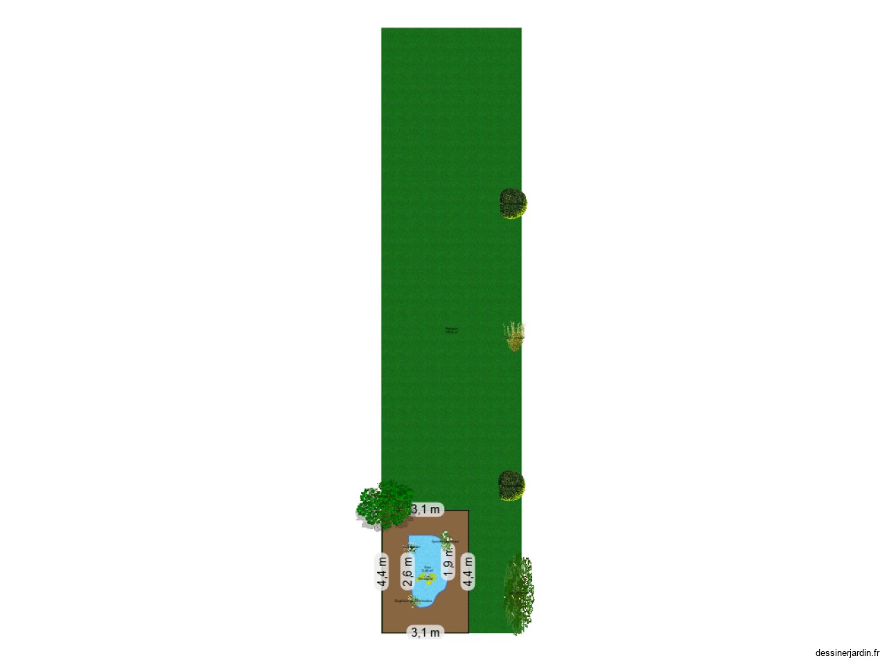 Bassin jardin