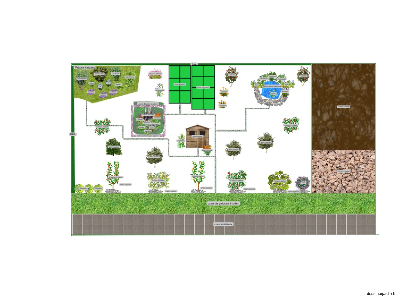 Mon projet de jardin.