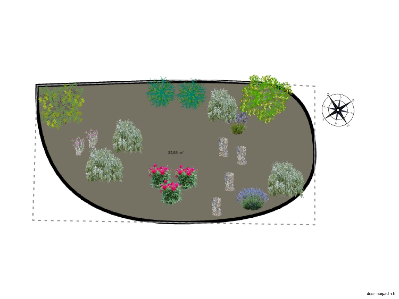 Jardin devant