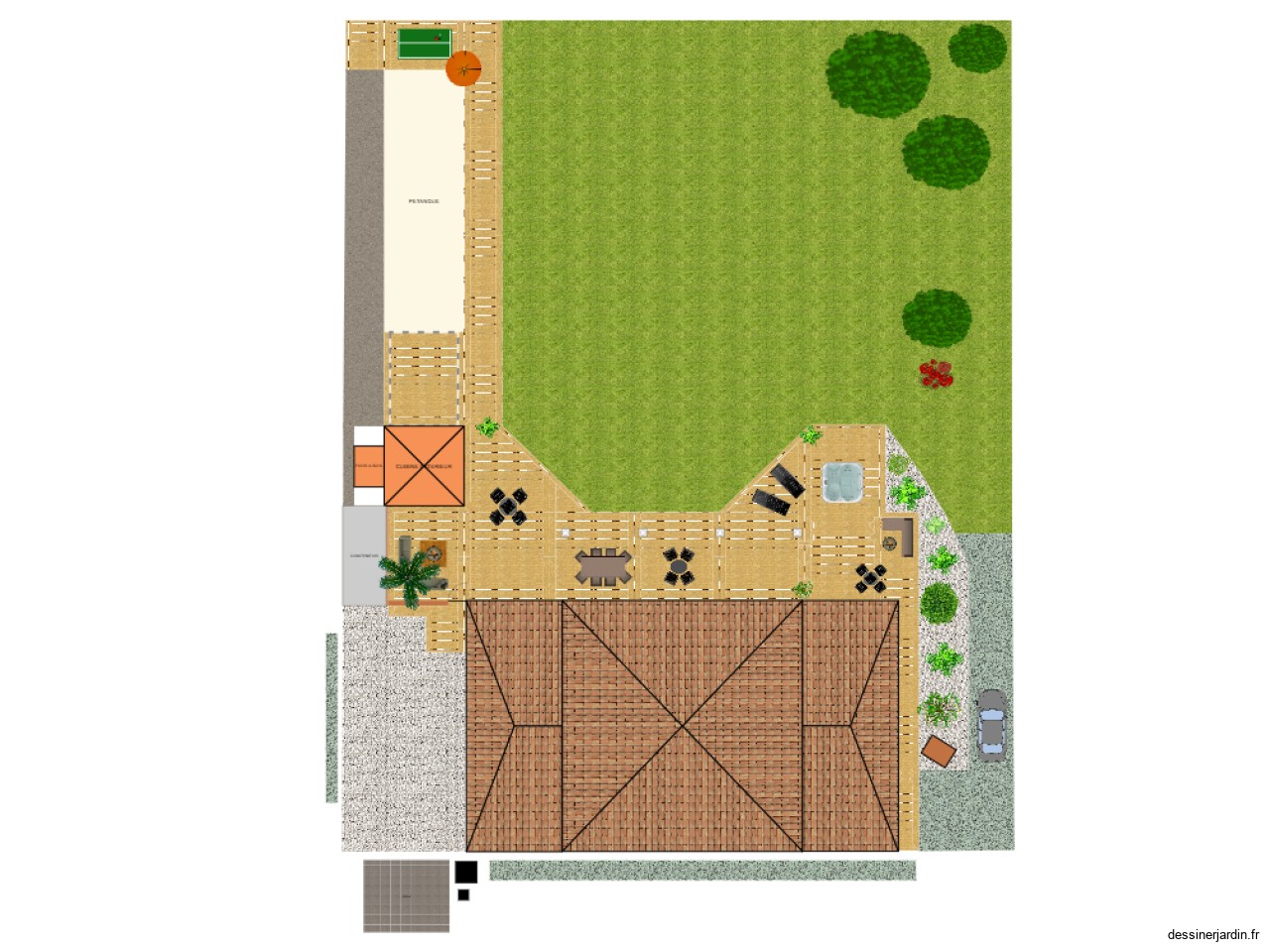 Projet terrasse