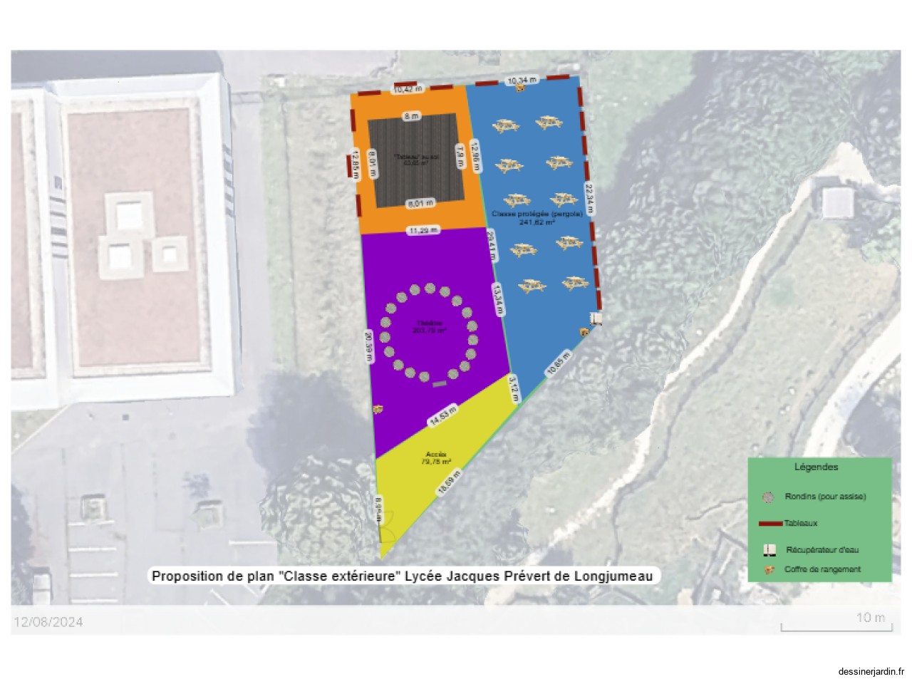 Classe extérieure Lycée Jacques Prévert Longjumeau