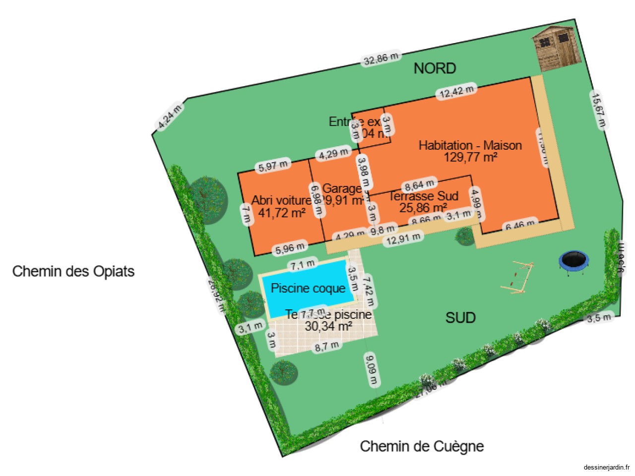 Plan de masse DP2
