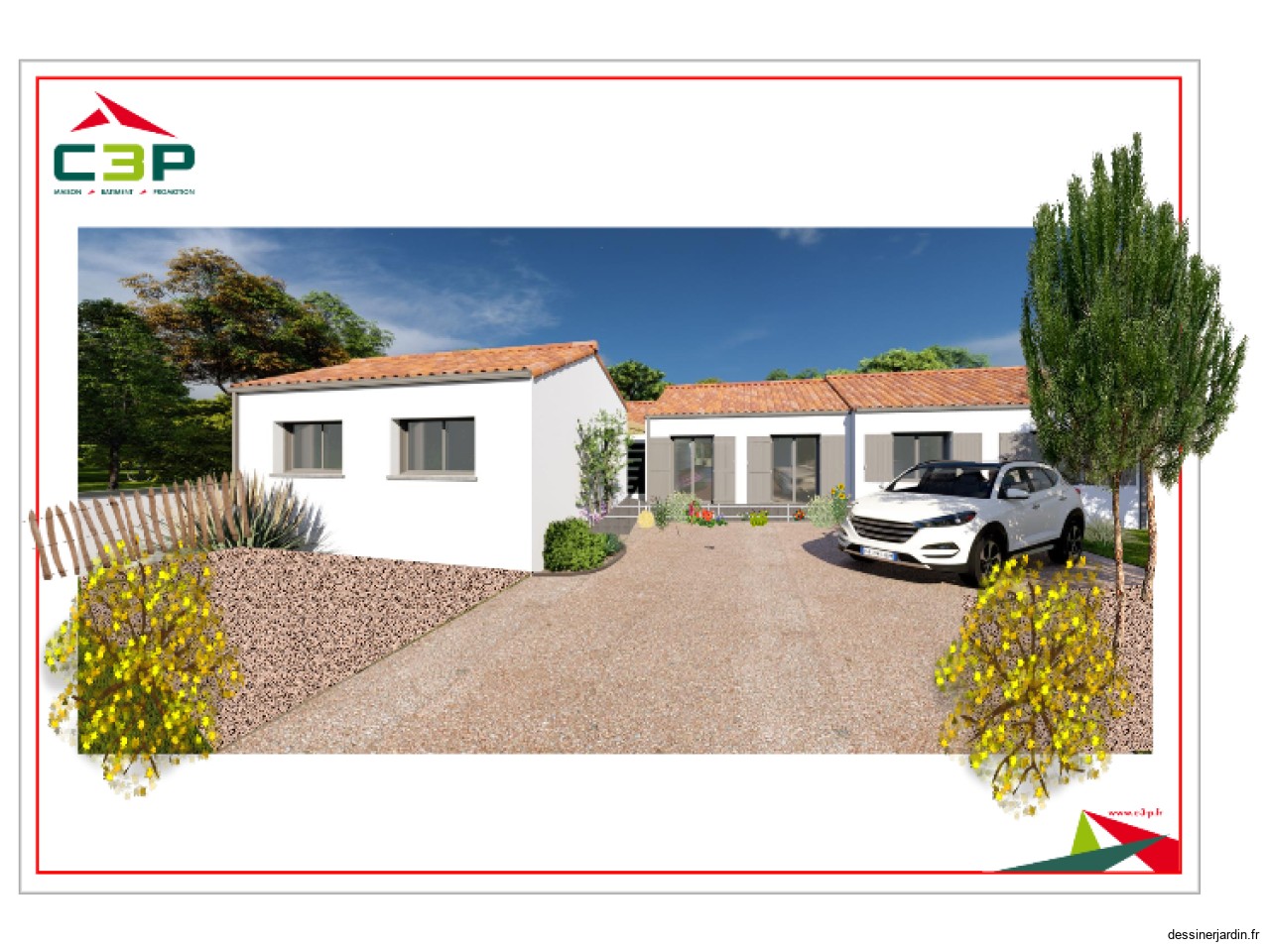 Jardin Maison devant