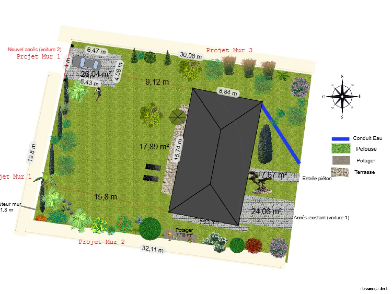 Plan de Masse 2 BW26