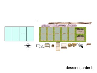 Plan du potager 2025